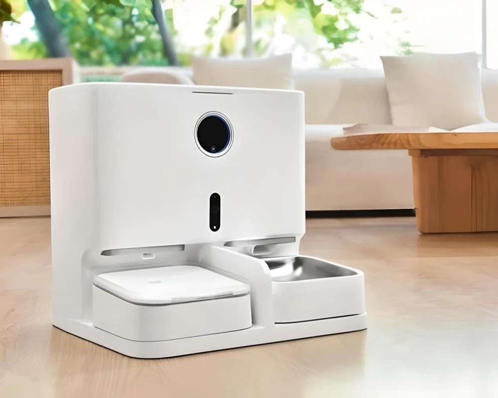 automatic pet feeder and water